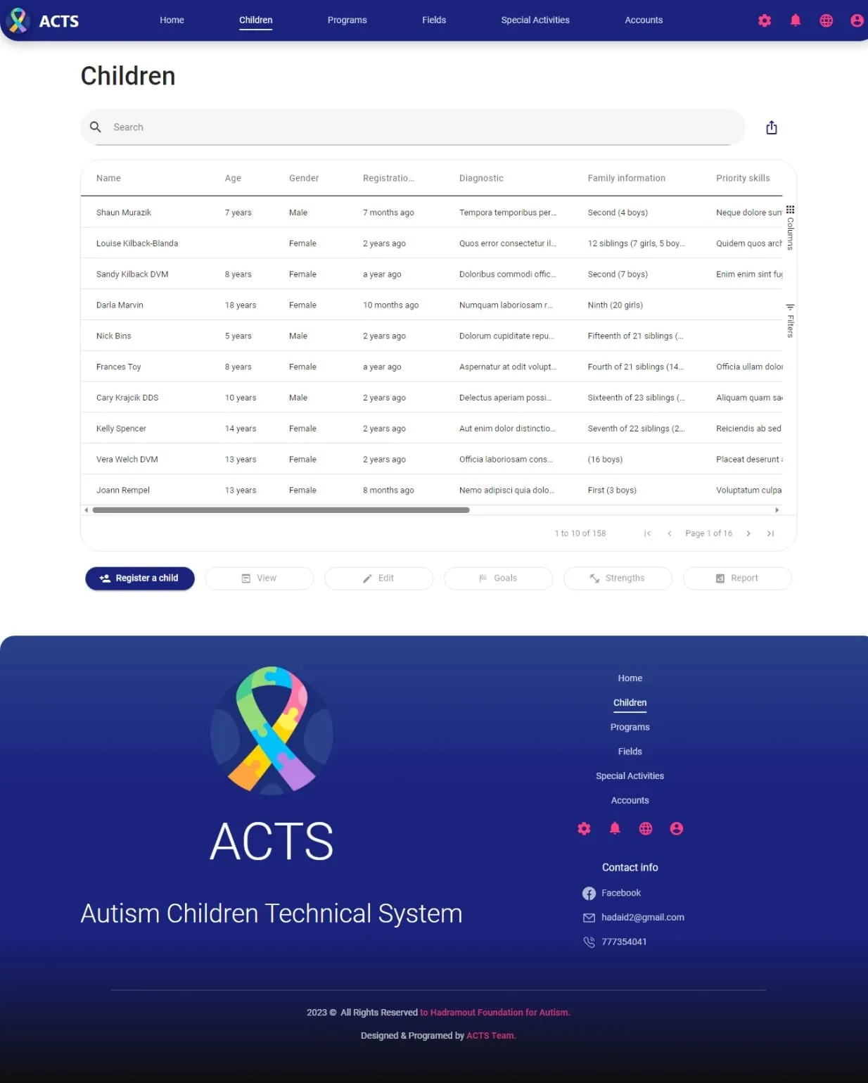 Children Page